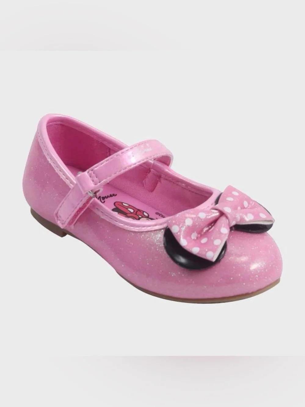 Toddler Girls' Disney Minnie Mouse Ballet Flats • 12T •